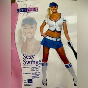 Secret Wishes Sexy Swinger Baseball Costume – Small
